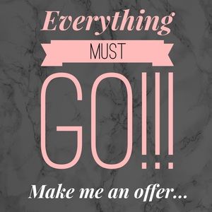 Everything must go!!!